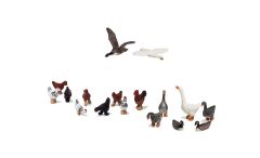 Geese & Chickens HO Scale