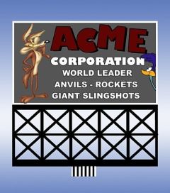 ACME Animated Sign Large