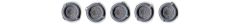 Ajax Style Brake Wheels 5pk