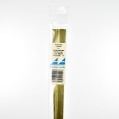 Brass Strip 12mm x 0.4mm x 305mm Length 4pk