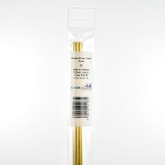 Round Brass Tube 4mm x 0.45mm x 305mm Length 3pk