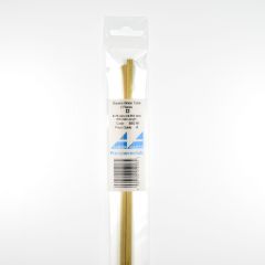 Sq Brass Tube 4.76mm x .0353mm Thick x 305mm Length 2pk