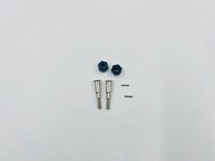 Front Axle, Hex & Pin pr