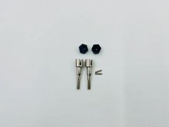 Rear Axle, Hex & Pin pr