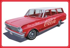 1963 Chevy II Nova Wagon w/ Crates Coke 1/25