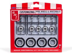 Wire Wheels & Tires Set 1/25