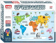 Continents & Oceans 100pc
