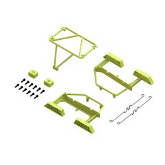 Desert Truck Roll Cage Set Yellow GROM