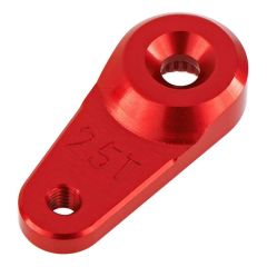 Alu Servo Horn 25T Red