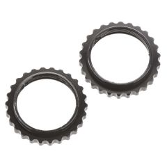 Alu Shock Collar 2pk Black