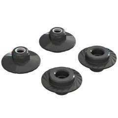 Flanged Locknut M5x8 4pk