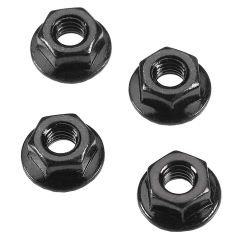 Serrated Flanged Wheel Nuts 4p
