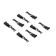 6mm Body Clips w/ Tabs 8pk