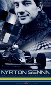 Senna Ltd Ed F1 Slot Car Set