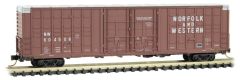 60ft HC DPD Waffle Box N&W no 604508