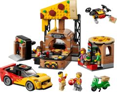 Lego City Pizza Delivery Experience with Vehicles