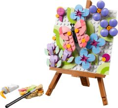 Lego Creator Floral Art Decor Painting