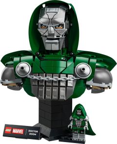 Lego Marvel Doctor Doom Bust