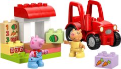Lego Duplo Tractor and Market