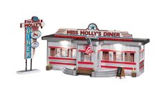 Miss Mollys Diner BnR O Scale