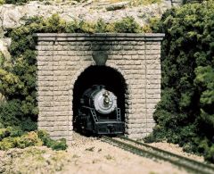 Tunnel Portal Cut Stone 2pcs