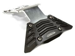 Rear Skidplate Silver for E-Maxx