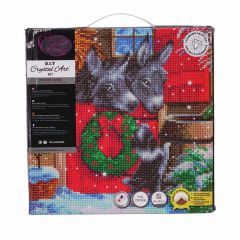 Yuletide Stable 30x30cm