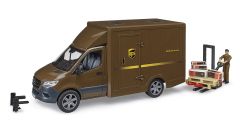 Mercedes-Benz Sprinter UPS w/ Driver & Accessories