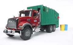 MACK Garbage Truck Red & Green