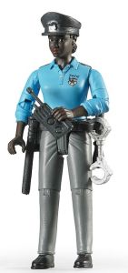Police Woman Dark Skin w/ Acc