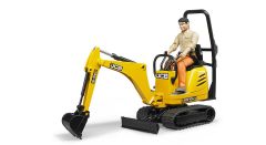JCB Micro Excavator 8010 w/ Worker