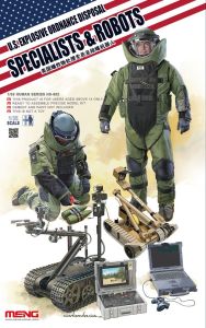 US EOD Crew & Robots 1/35