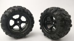 Tires Mtd for Desert Rush pr