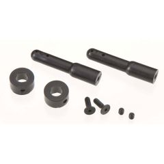 Nylon Body Post Black 1.5in pr