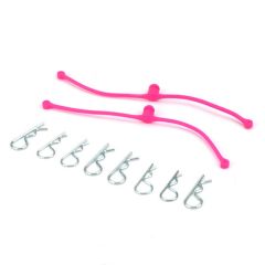 Body Klip Retainers Pink