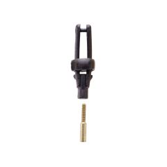 Long Arm Micro Clevis Black