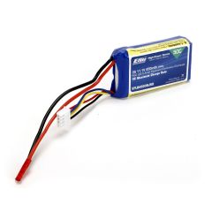 450mAh 3S 11.1V 50C LiPo w/EC3