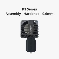 Complete Hotend w/ Hardened Steel Nozzle 0.6mm for P1P P1S