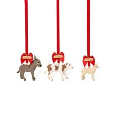 Festive Farm Friends Christmas Tree Ornament