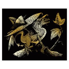 Gold Foil Baby Dragon