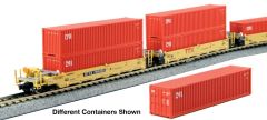 Gunderson Maxi-I Double Stack TTX New Logo no 759364 5-Unit Set