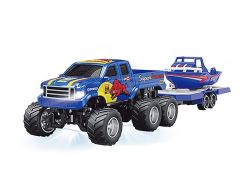 R/C 1/64 6-Wheel Truck / Boat RTR