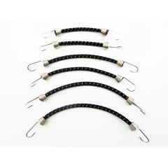 Bungee Cord 1/10 Black/Tan 6pk