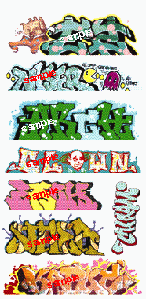 Graffiti Decals Mega set no 5