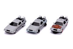 Nano Hollywood Rides Back to the Future Time Machines