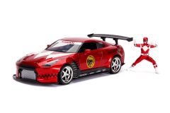 Red Ranger & 2009 Nissan GT-R 1/24