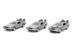 Back to the Future Time Machine 3pk Pt.I Pt.II Pt.III 1/32