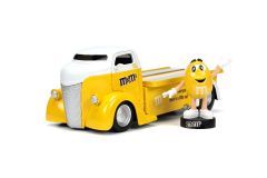 1947 Ford COE Flatbed Yellow & M&M's Peanut Figure