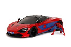 McLaren 720S w/ Marvel Spider-Man Figure 1/24