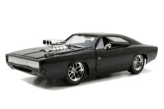 F&F Dom's Dodge Charger R/T 1/24 Build 'n Collect w/ Figure